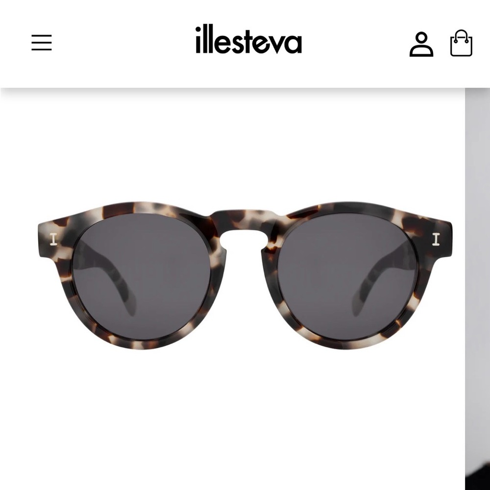 Illesteva Tortoiseshell Leonard Sunglasses